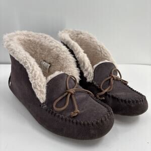 Ugg Womens Alena Versatile Indoor Outdoor Slippers Shoes Size 8 Sherpa Lined